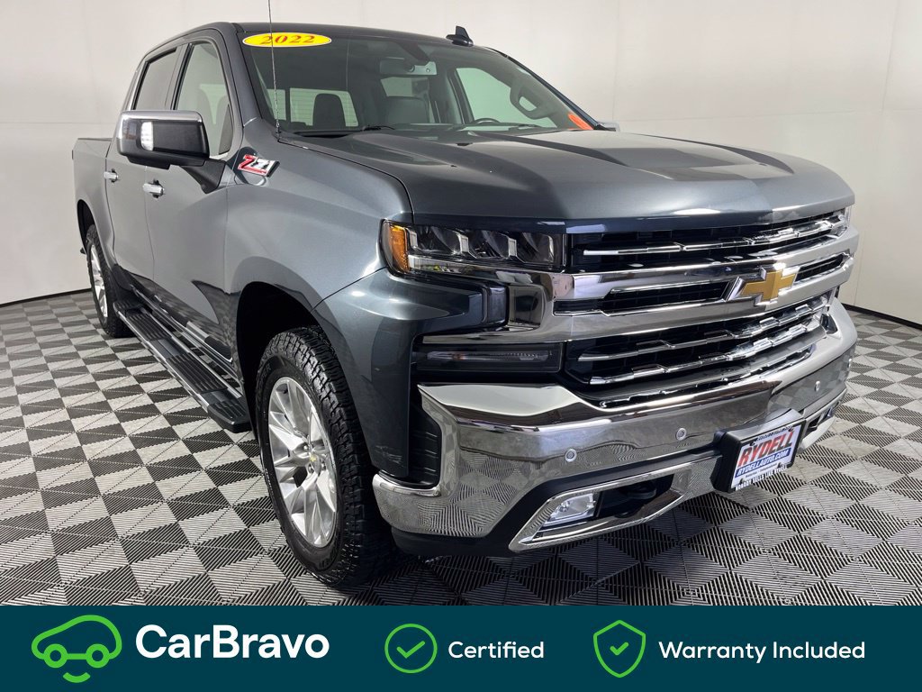 Certified 2022 Chevrolet Silverado 1500 LTZ AWD/4WD image 3