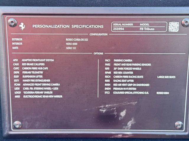 Used 2020 Ferrari F8 Tributo image 24