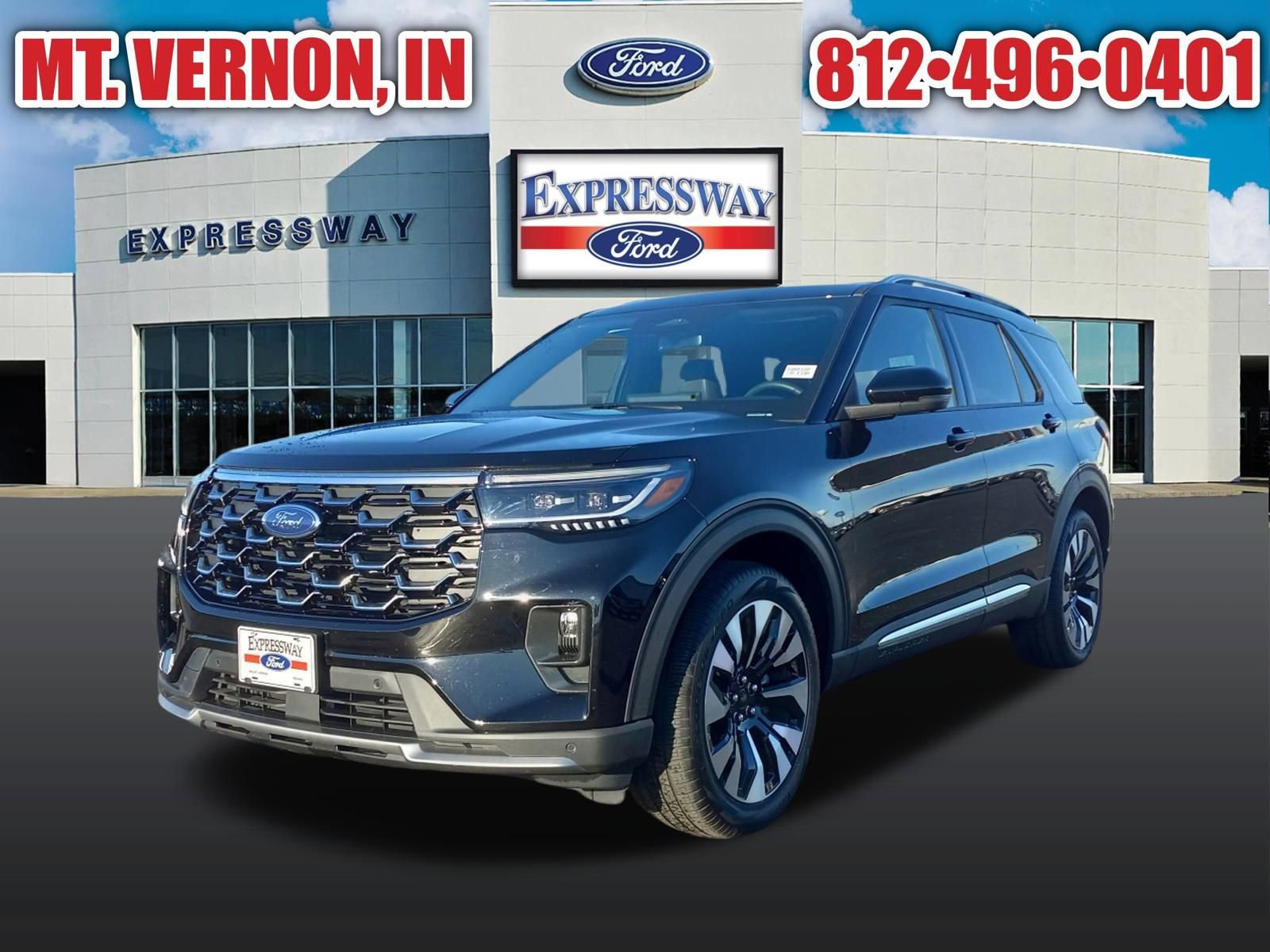 Used 2025 Ford Explorer Platinum w/ LUX Leather Package image 3