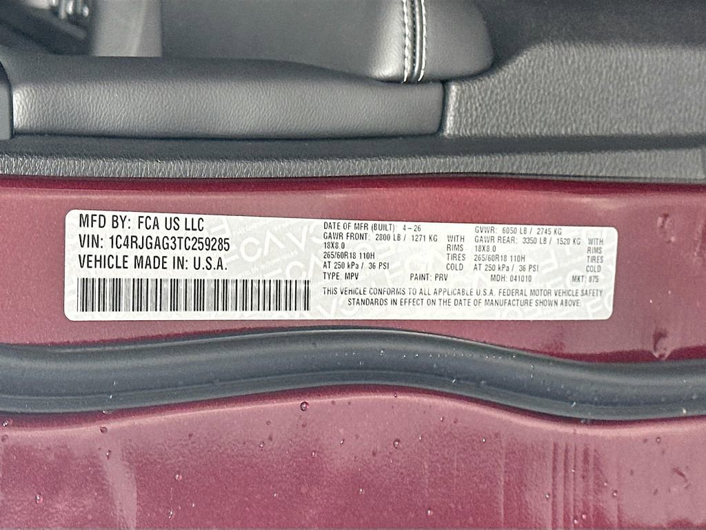 New 2026 Jeep Grand Cherokee Laredo X RWD image 19