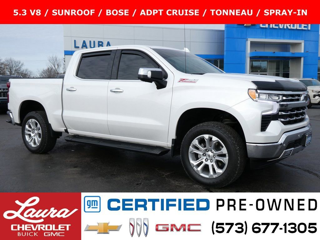 Certified 2024 Chevrolet Silverado 1500 LTZ w/ LTZ Premium Package