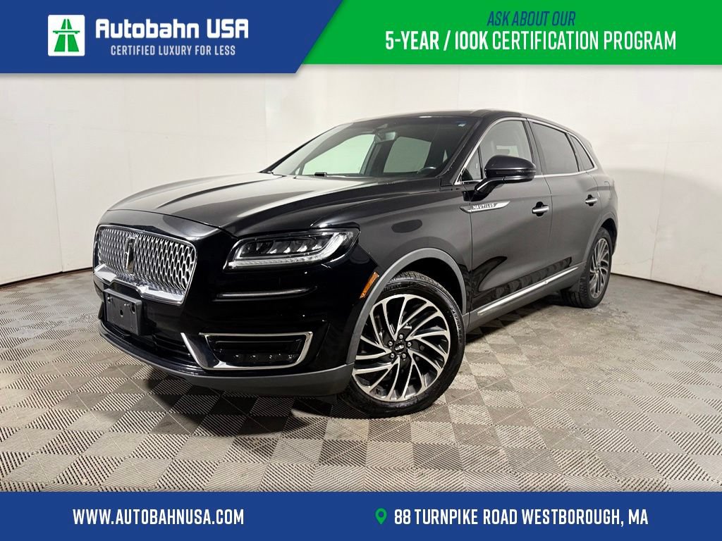 Used 2019 Lincoln Nautilus Reserve w/ Driver Assistance Package