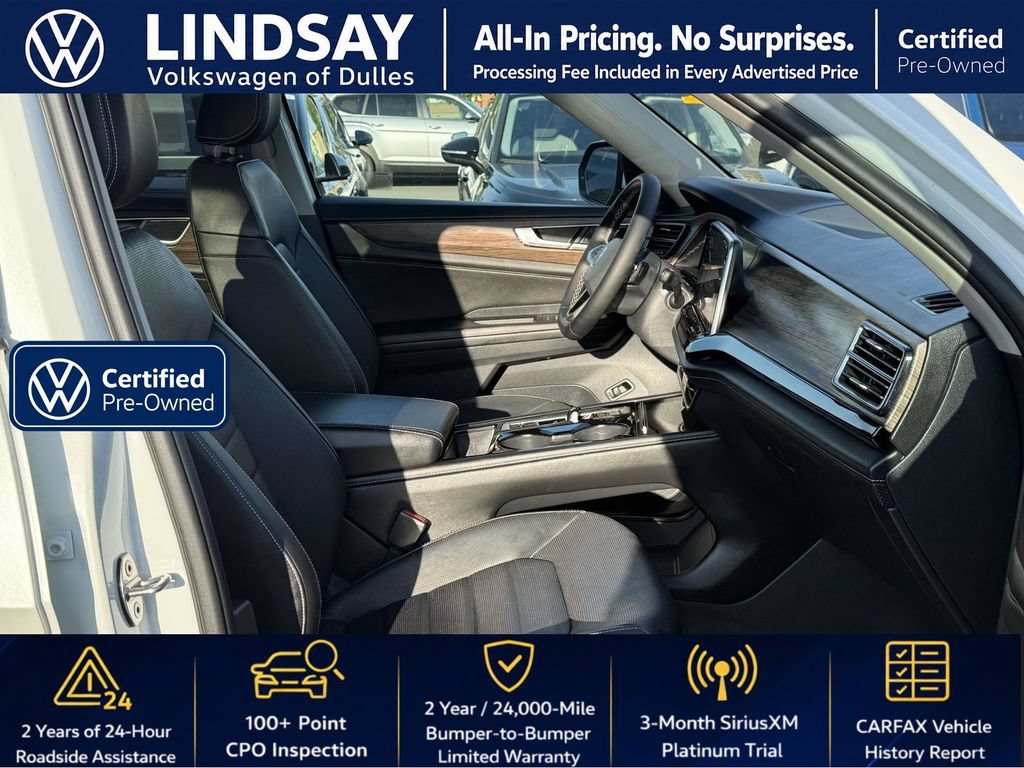 Certified 2024 Volkswagen Atlas SEL AWD/4WD image 14