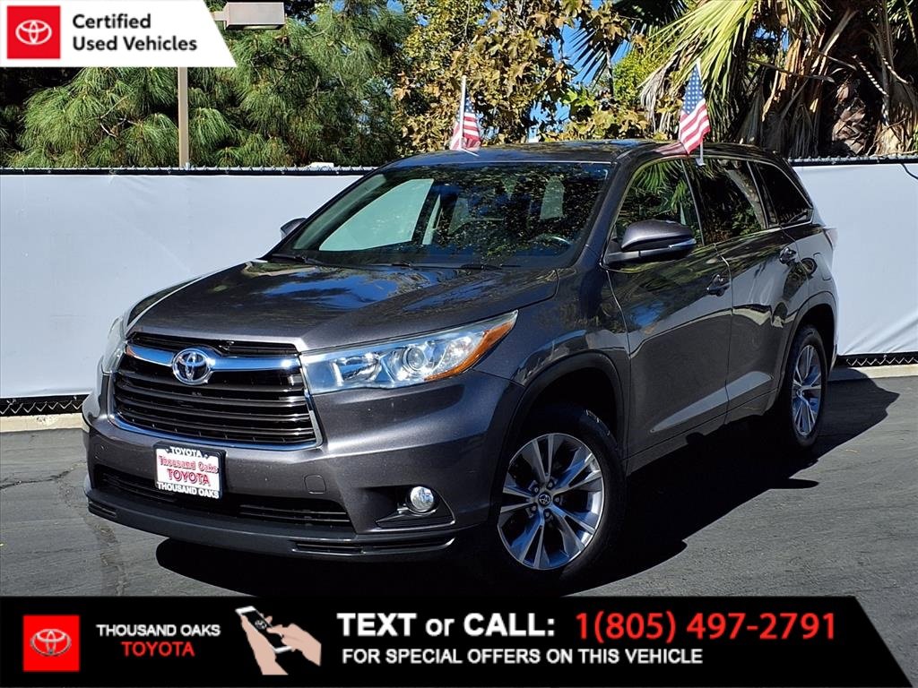 Certified 2016 Toyota Highlander Plus
