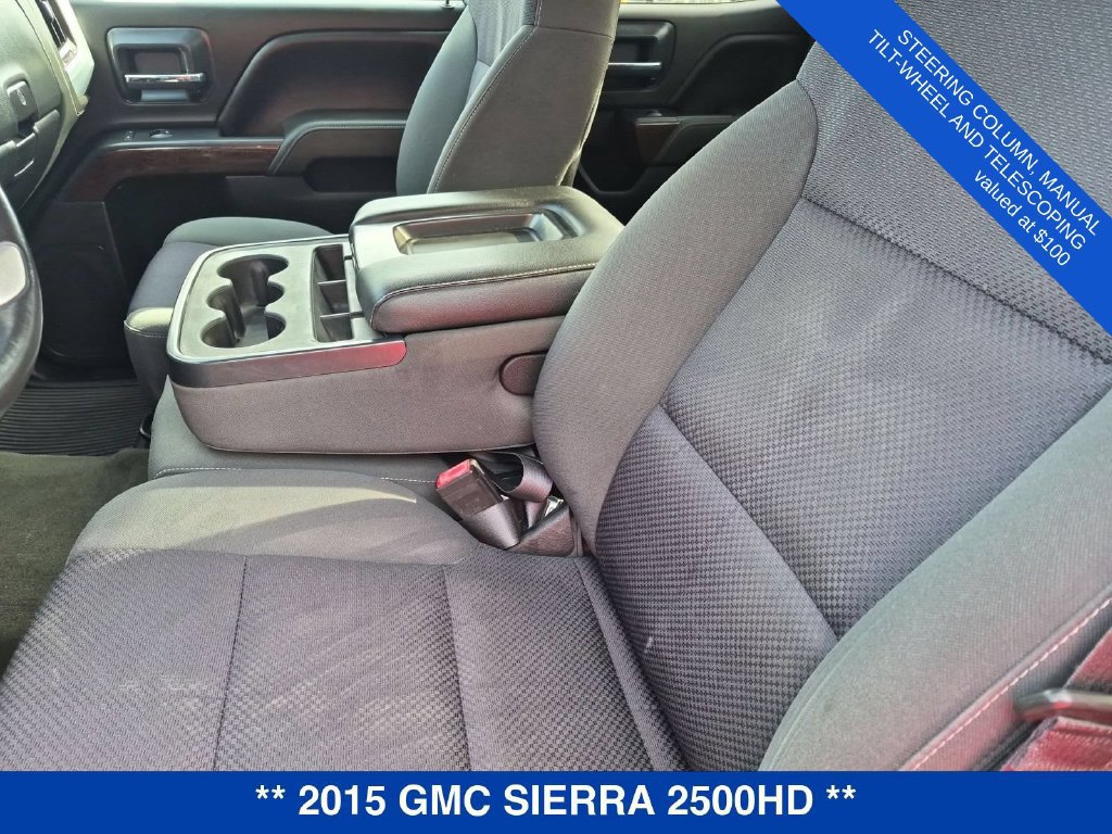 Used 2015 GMC Sierra 2500 SLE w/ SLE Preferred Package AWD/4WD image 16