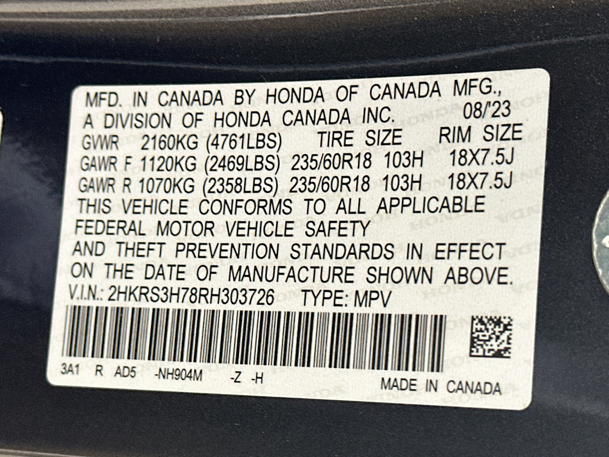 Used 2024 Honda CR-V EX-L image 12
