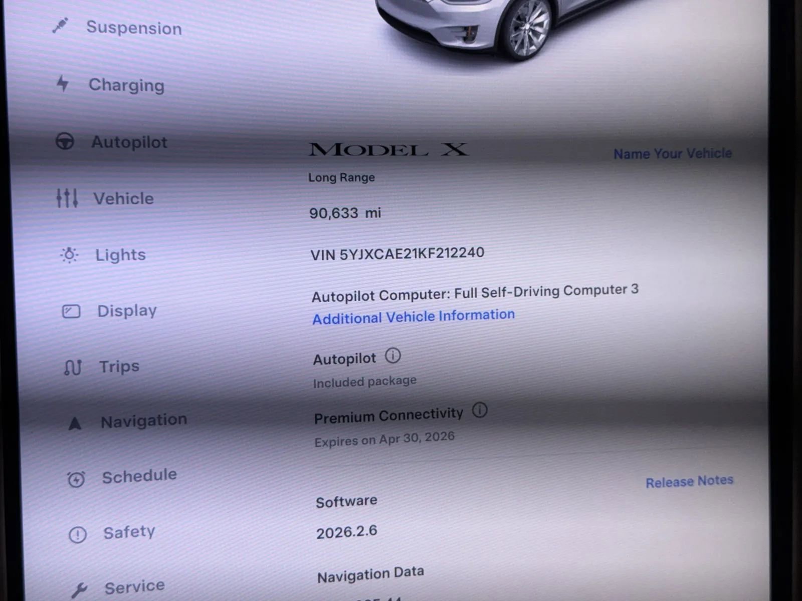 Used 2019 Tesla Model X Long Range AWD/4WD image 14