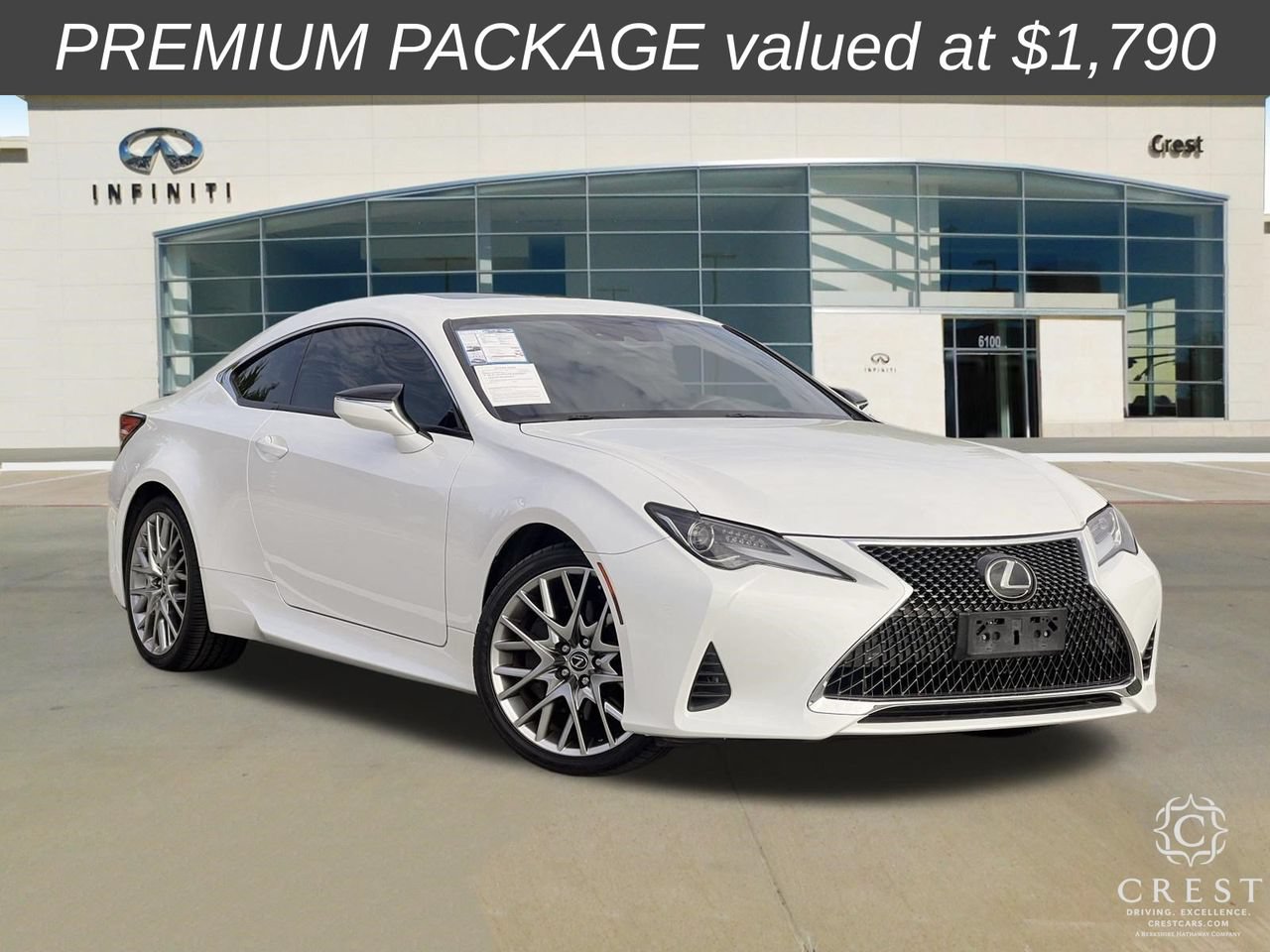 Used 2021 Lexus RC 350 w/ Premium Package RWD image 1
