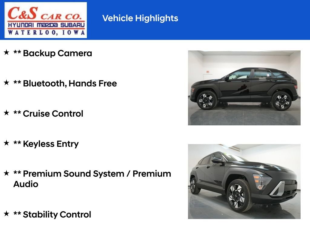 New 2025 Hyundai Kona SEL image 7