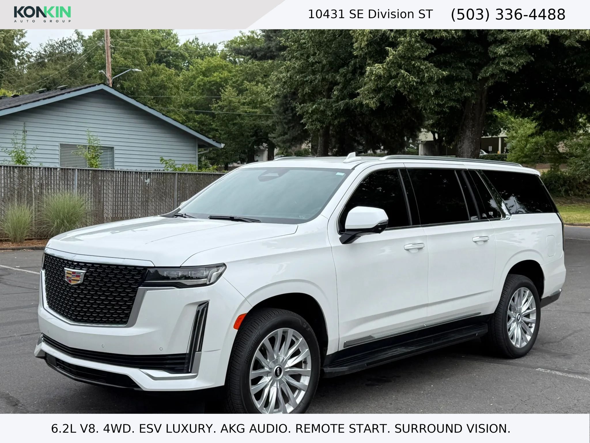 Used 2022 Cadillac Escalade ESV Luxury AWD/4WD image 1
