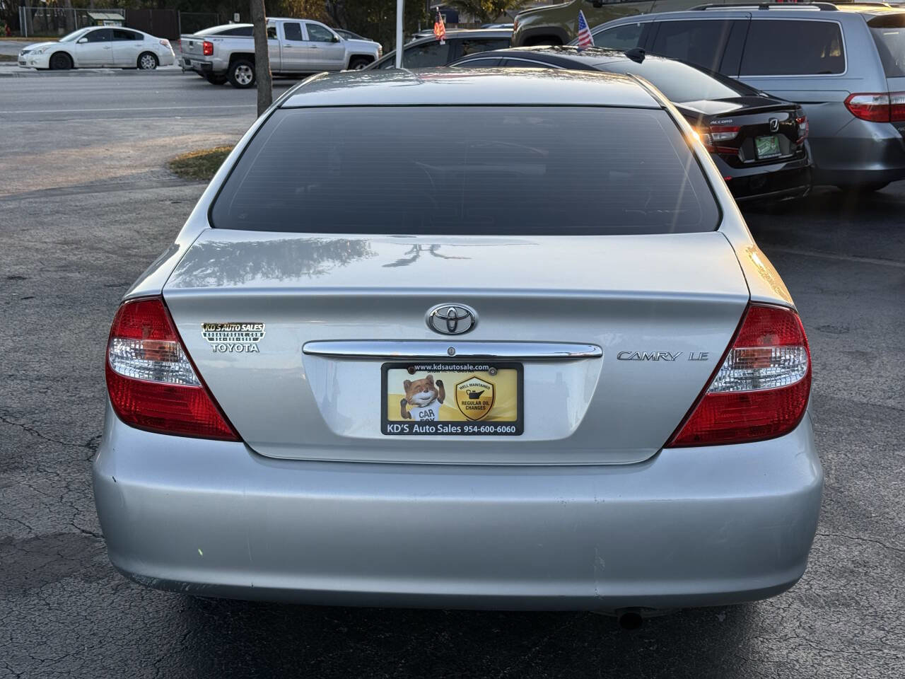 Used 2003 Toyota Camry LE image 6