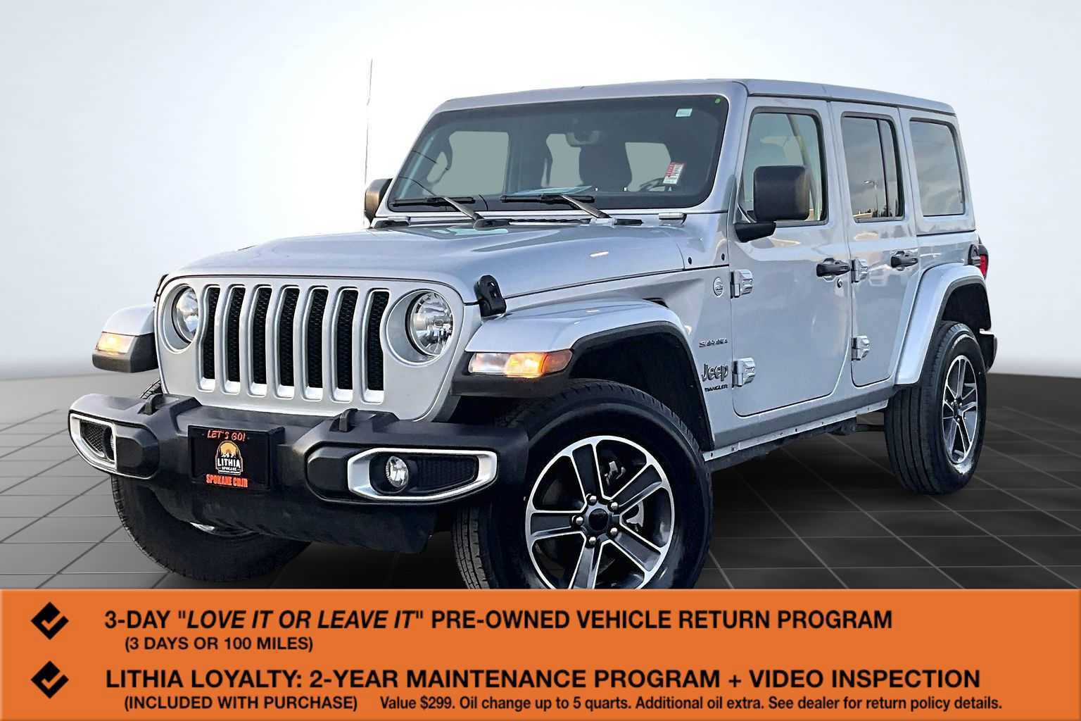 Used 2023 Jeep Wrangler Sahara image 1