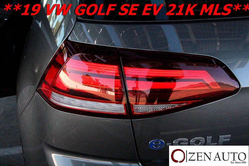 Used 2019 Volkswagen e-Golf SE w/ Driver Assistance Package image 42