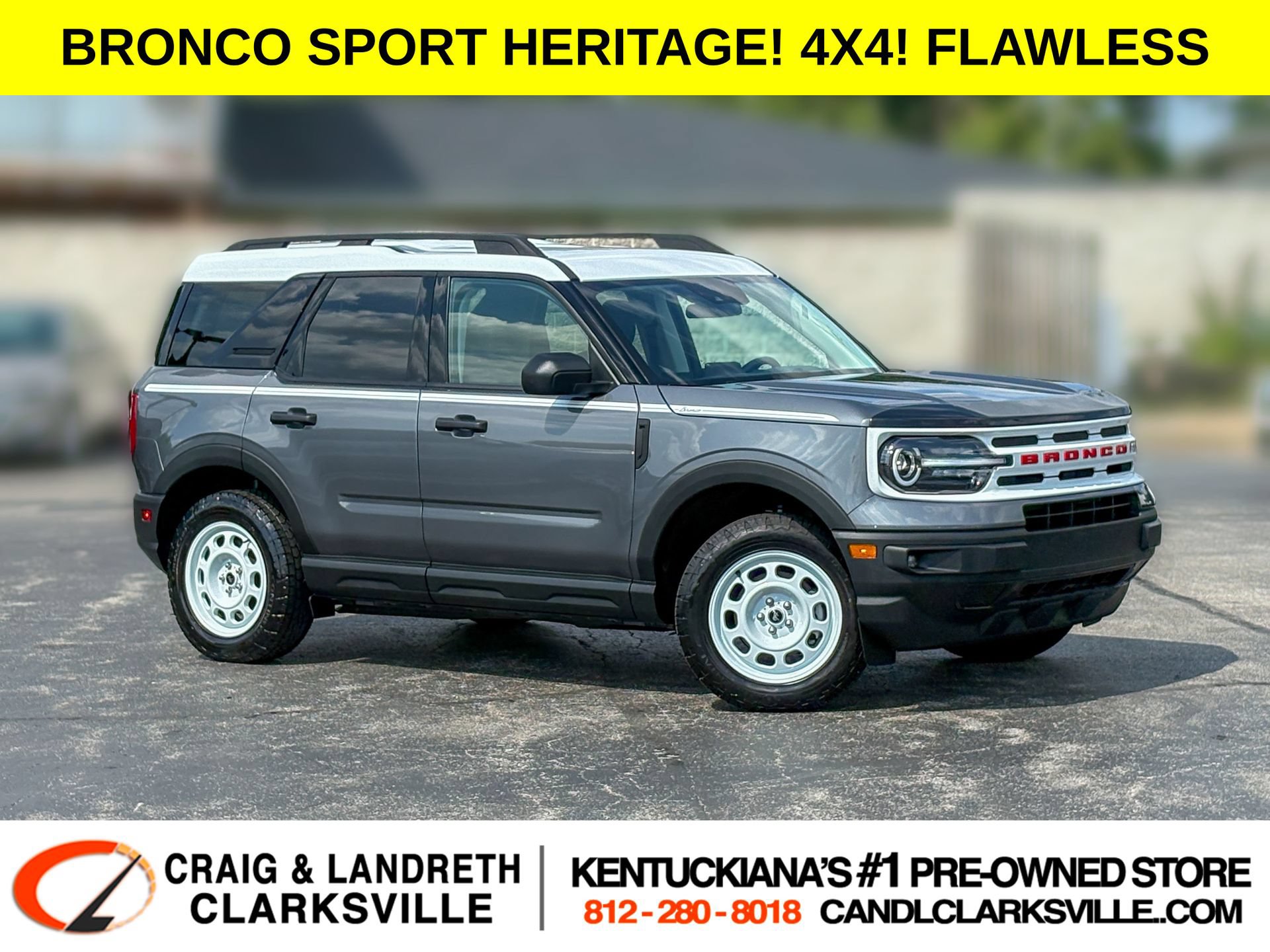 Used 2024 Ford Bronco Sport Heritage AWD/4WD image 1
