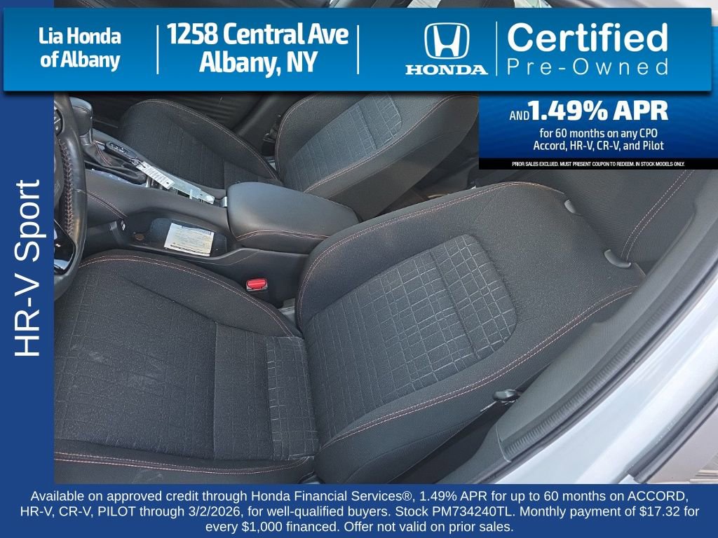 Certified 2023 Honda HR-V Sport image 10
