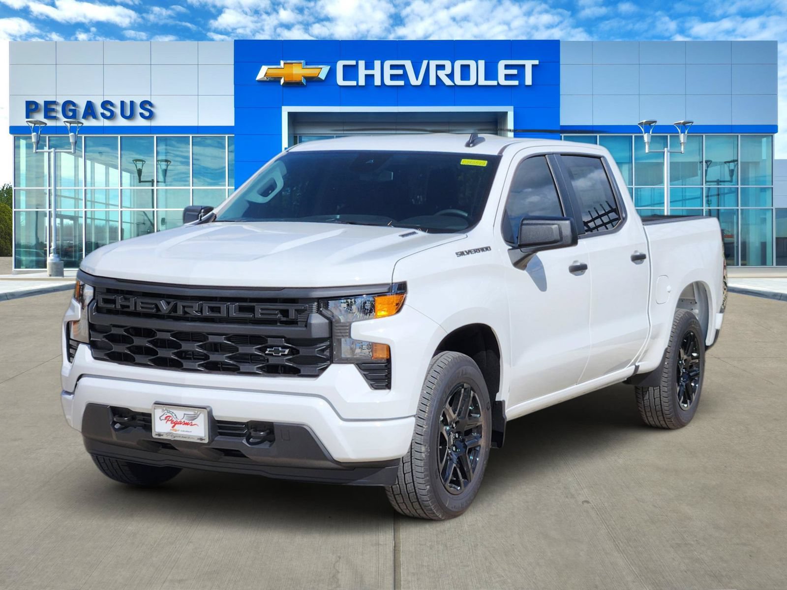 New 2026 Chevrolet Silverado 1500 Custom w/ LPO, Dark Essentials Package RWD image 2