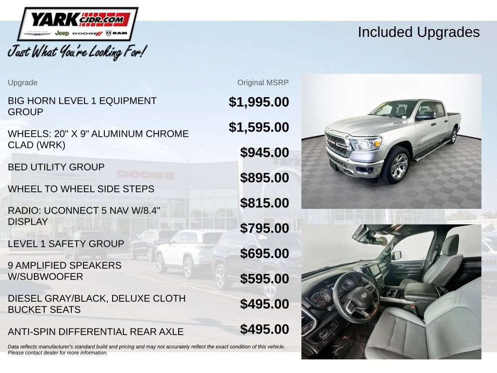 Certified 2023 RAM 1500 Big Horn AWD/4WD image 5