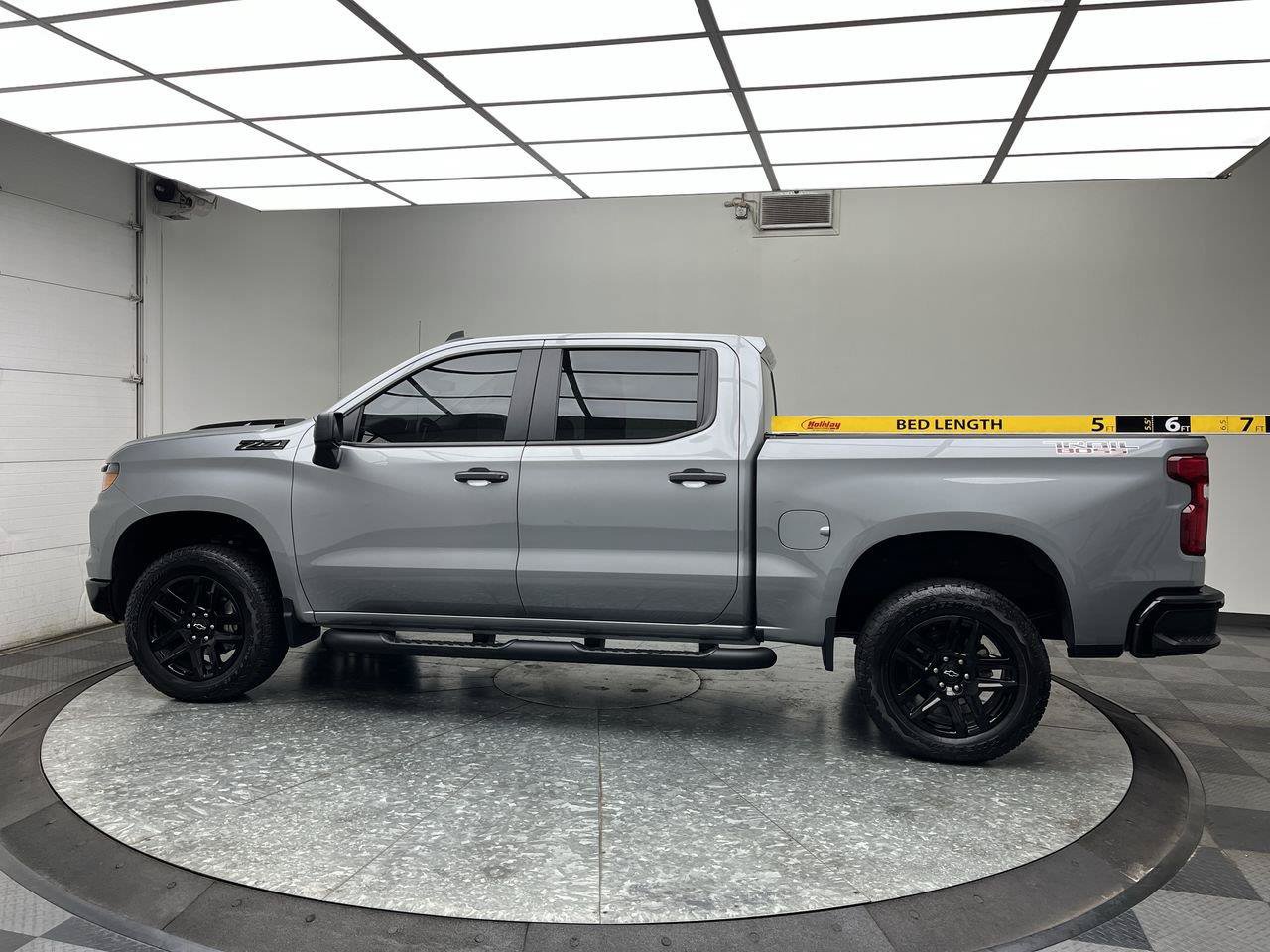 Certified 2024 Chevrolet Silverado 1500 Custom Trail Boss w/ Turbomax Blackout Package AWD/4WD image 6