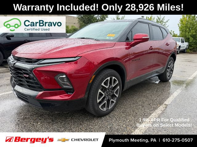 Certified 2024 Chevrolet Blazer RS w/ Driver Confidence II Package AWD/4WD image 1