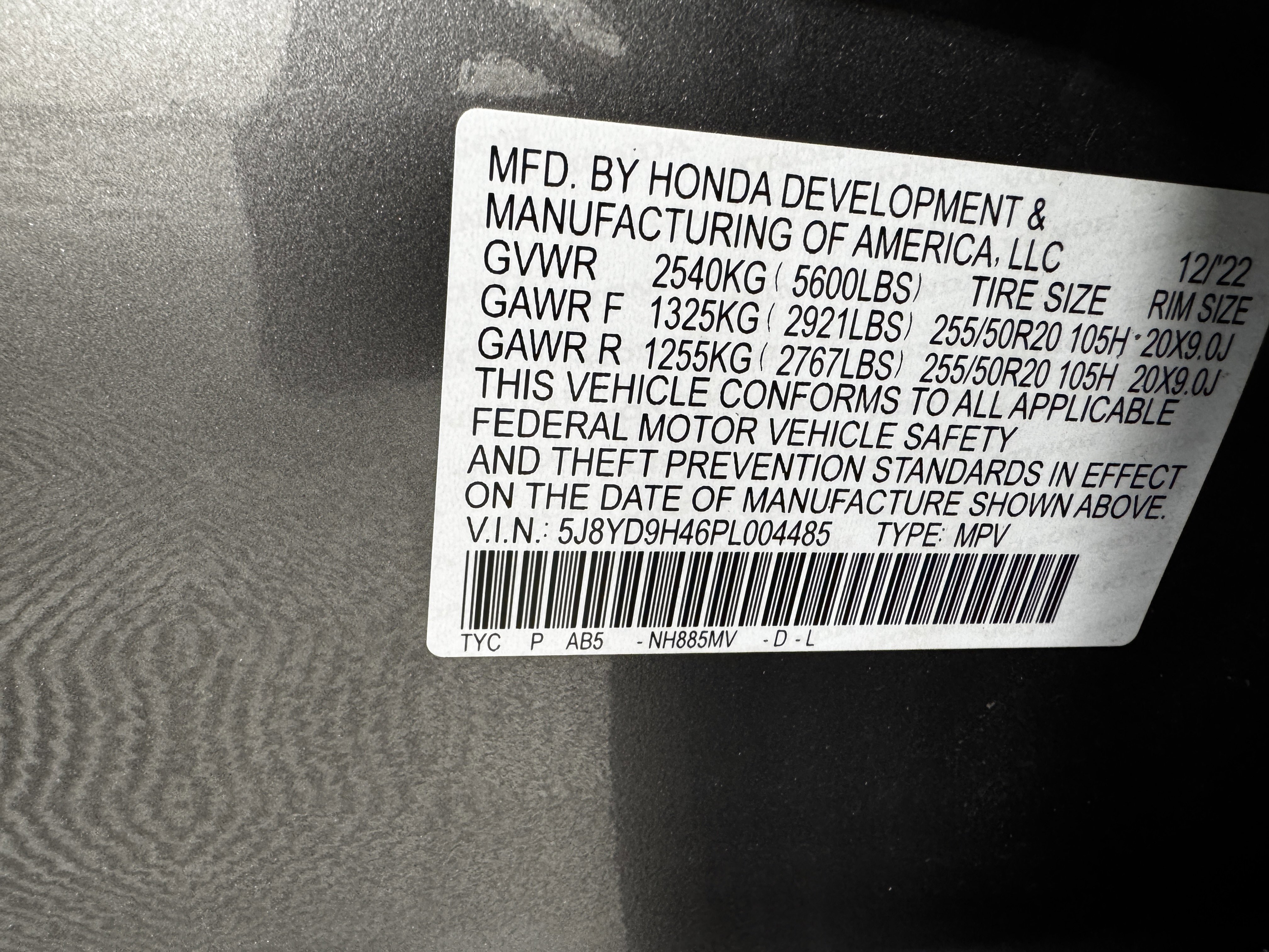 Certified 2023 Acura MDX FWD w/ Technology Package image 54