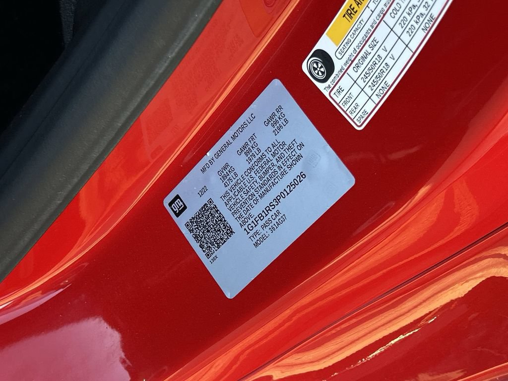 Certified 2023 Chevrolet Camaro LT RWD image 33