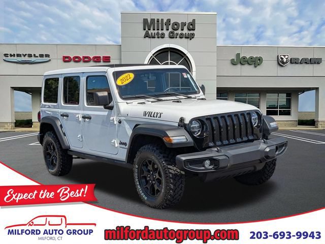 Certified 2022 Jeep Wrangler Unlimited Sport AWD/4WD image 1