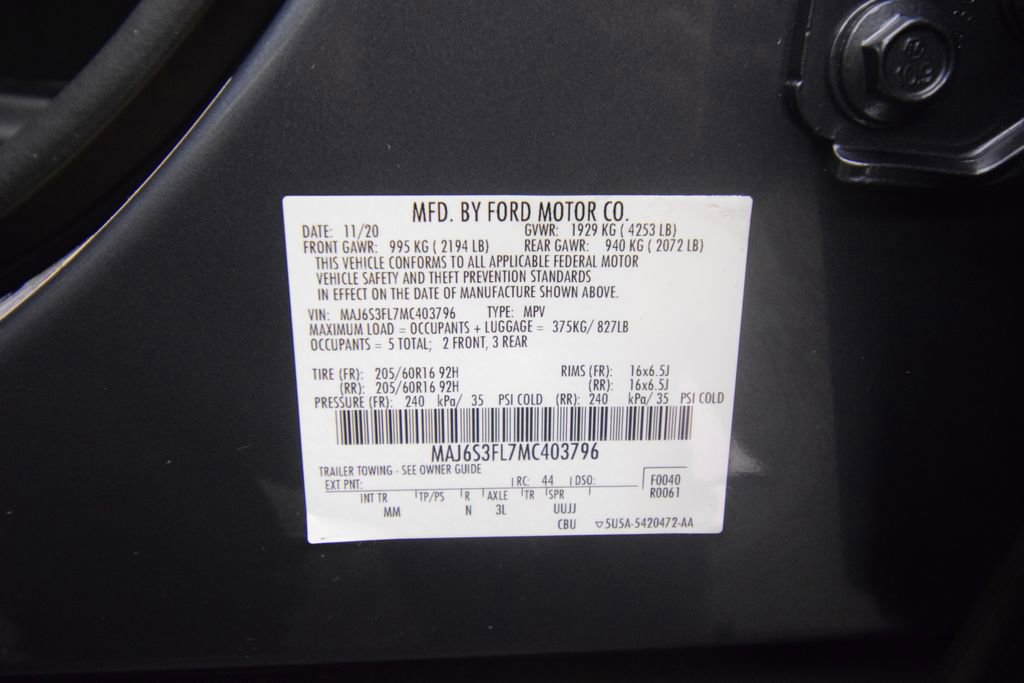Used 2021 Ford EcoSport S AWD/4WD image 28