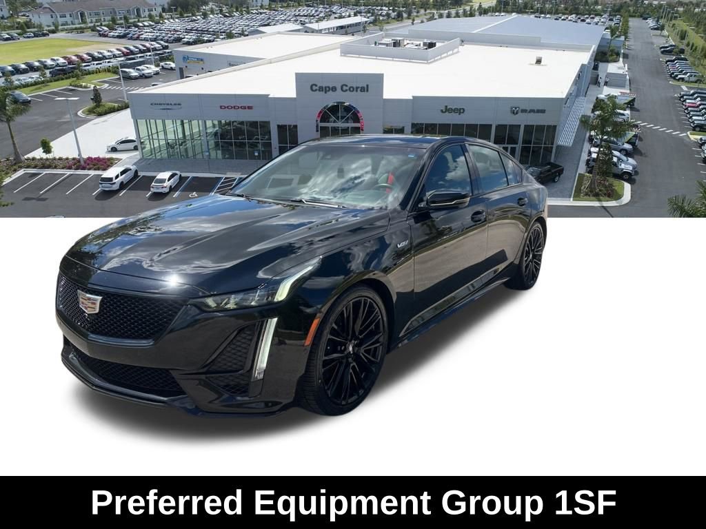 Used 2022 Cadillac CT5 V w/ Premium Package image 3