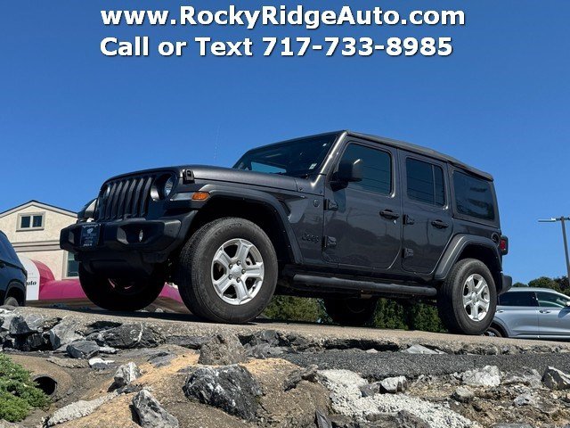 Used 2022 Jeep Wrangler Unlimited Sport AWD/4WD video 1