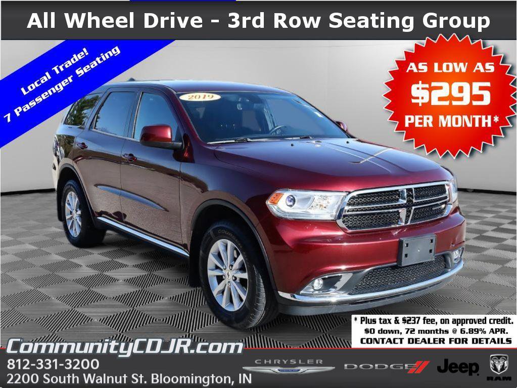 Used 2019 Dodge Durango SXT w/ 3rd Row Seating Group