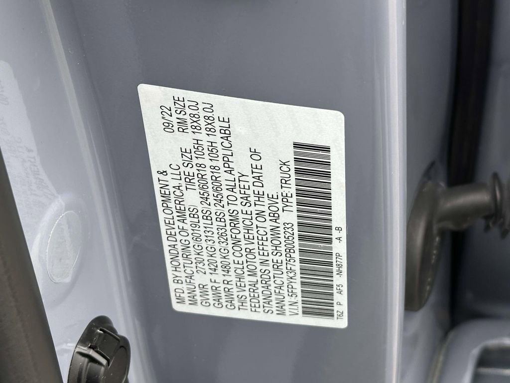 Certified 2023 Honda Ridgeline RTL-E image 17