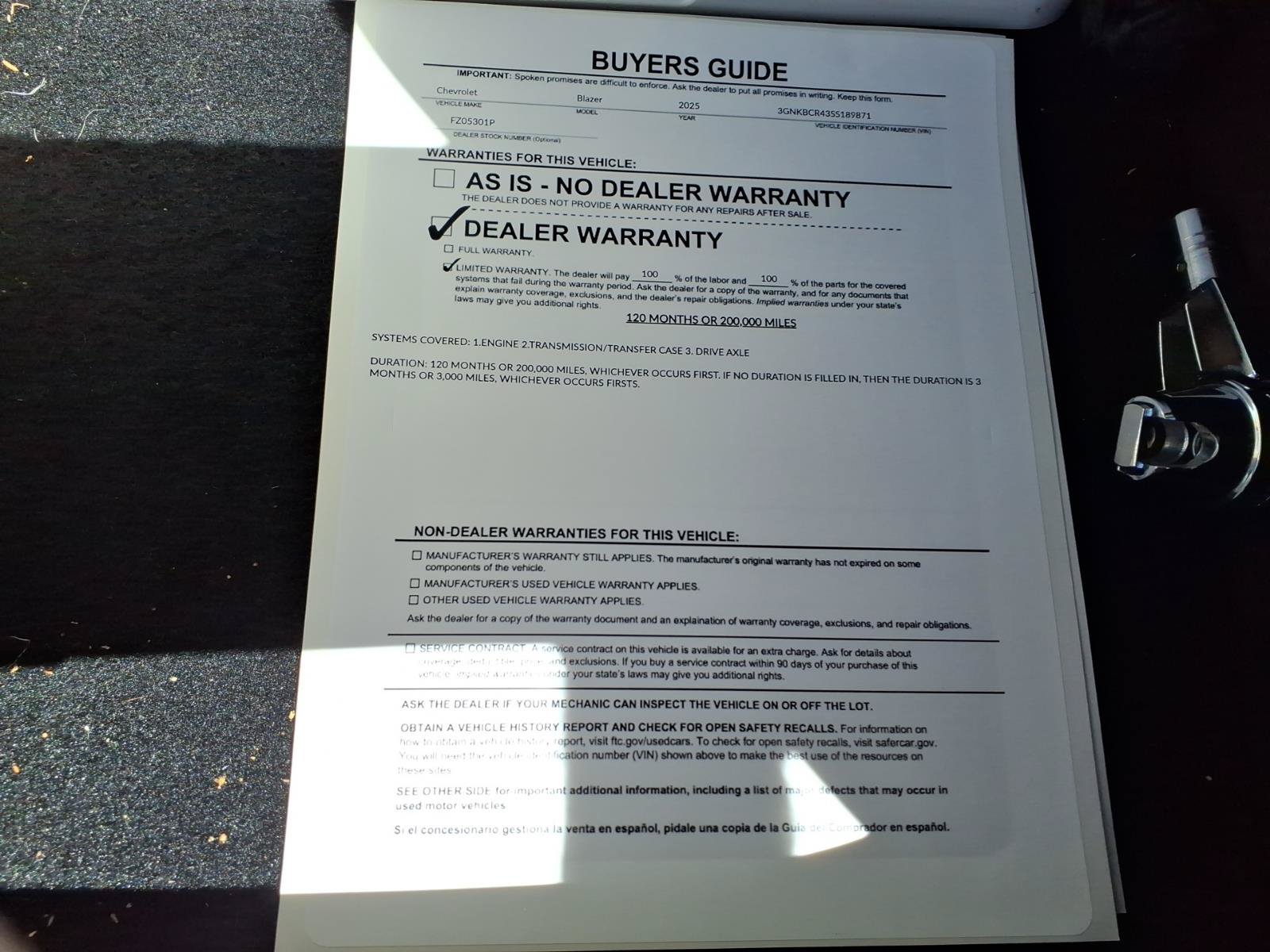 Used 2025 Chevrolet Blazer LT FWD image 36
