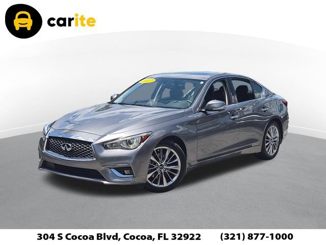 Used 2022 INFINITI Q50 Luxe w/ Cargo Package