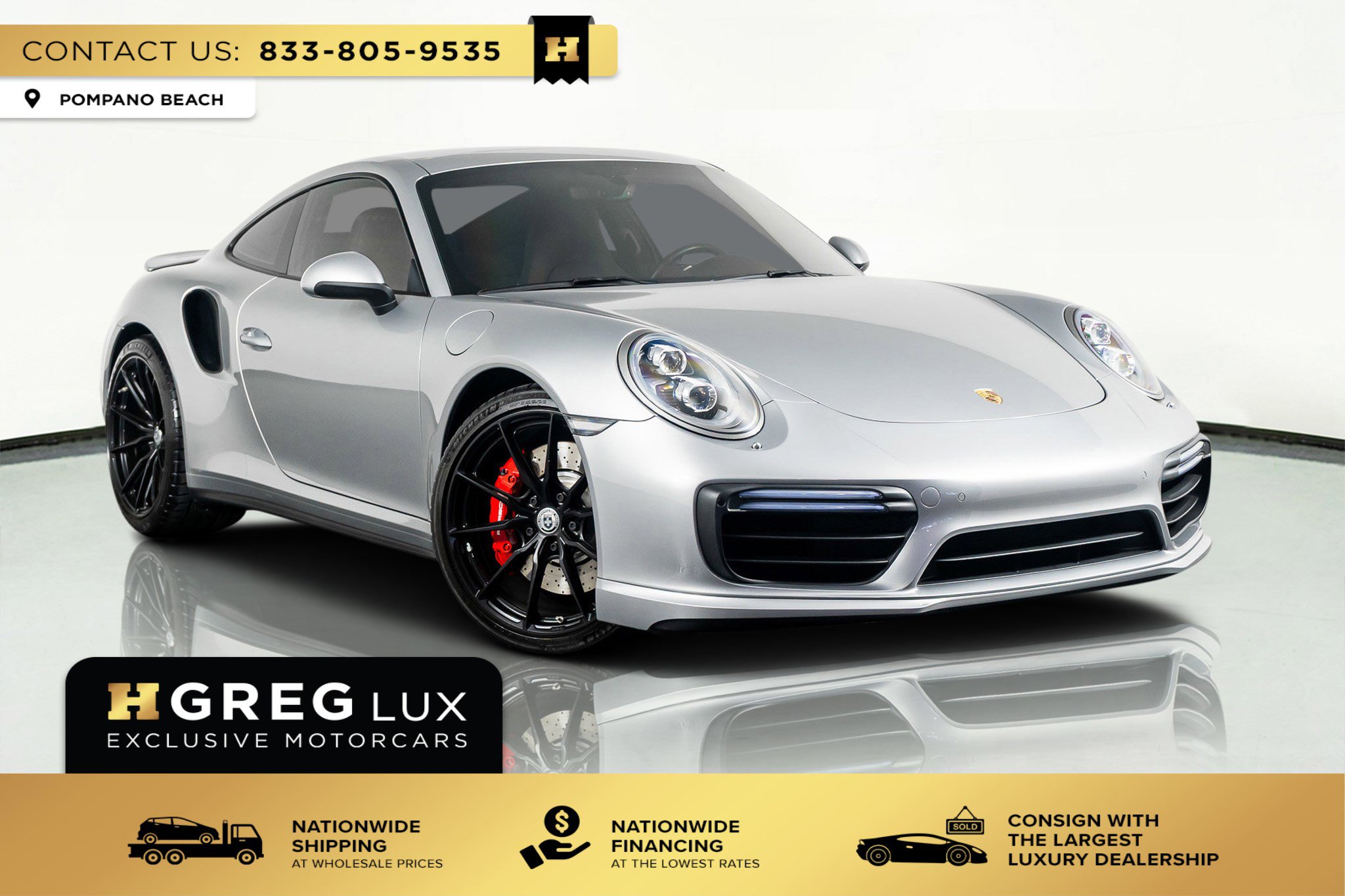 Used 2017 Porsche 911 Turbo S image 1