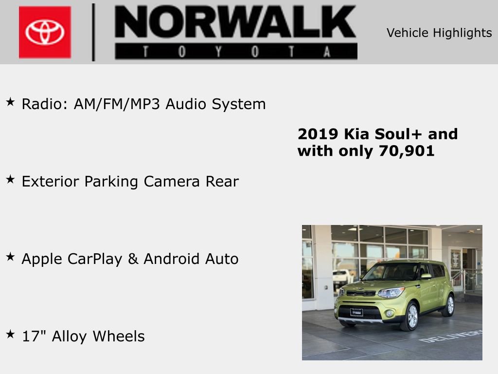 Used 2019 Kia Soul + FWD image 10