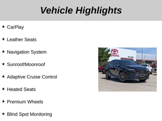 Used 2023 Lexus RX 350 Premium Plus w/ Cold Area Package FWD image 5