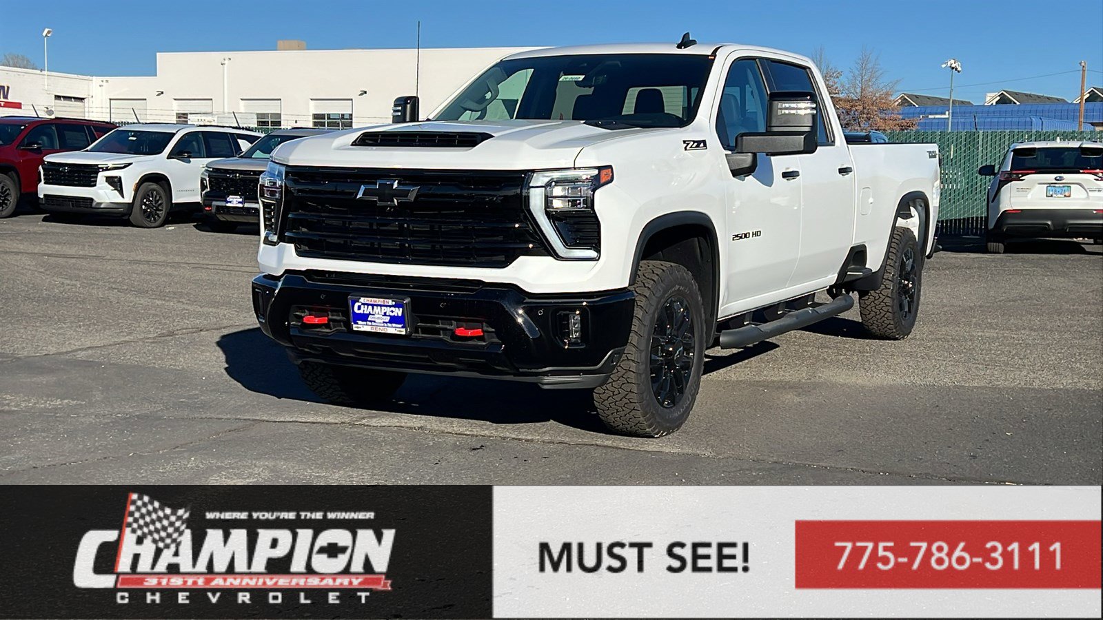 New 2026 Chevrolet Silverado 2500 LT w/ Trail Boss Package