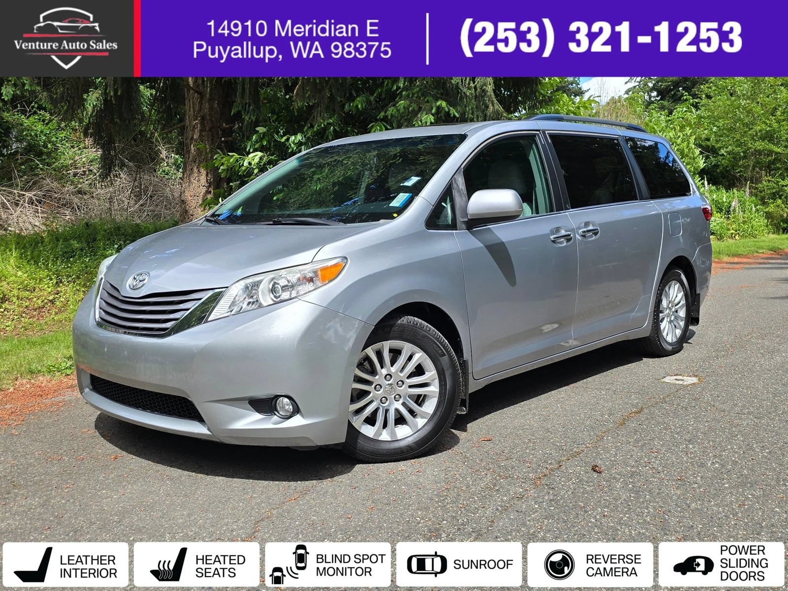 Used 2015 Toyota Sienna XLE w/ XLE Navigation Package