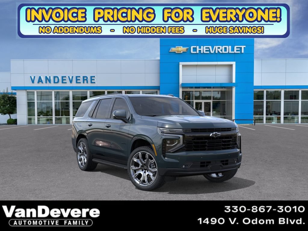 New 2026 Chevrolet Tahoe RST w/ RST Capability Package AWD/4WD image 1
