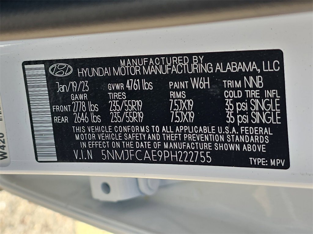 Certified 2023 Hyundai Tucson SEL w/ Convenience Package image 34