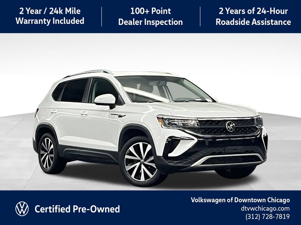 Used 2022 Volkswagen Taos SE w/ Panoramic Sunroof Package AWD/4WD image 1