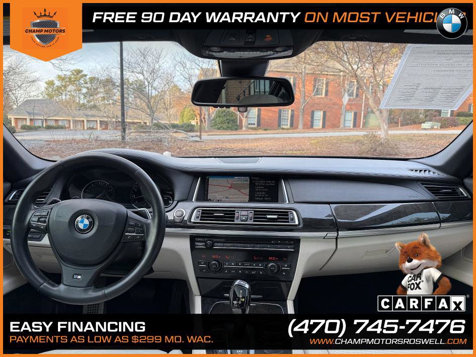 Used 2015 BMW 750Li w/ M Sport Edition RWD image 2
