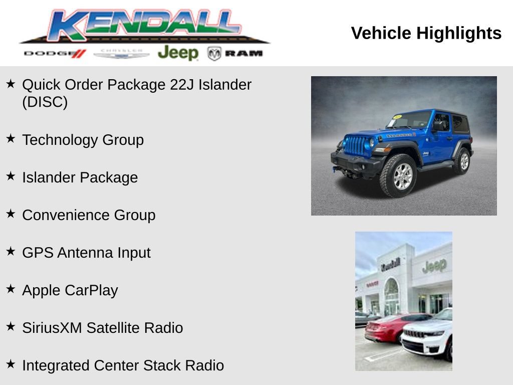 Used 2021 Jeep Wrangler Sport AWD/4WD video 2