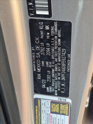 Used 2023 Kia Forte LXS FWD image 17