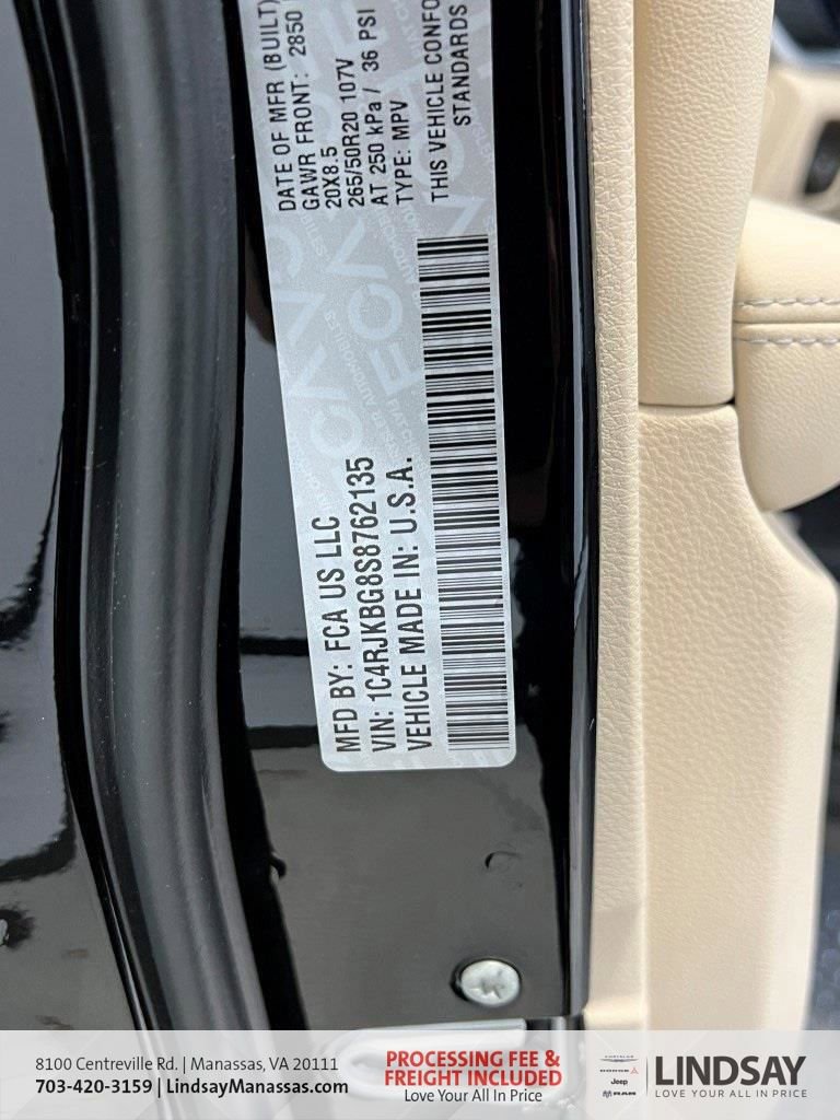 New 2025 Jeep Grand Cherokee L Limited w/ Luxury Tech Group II image 50