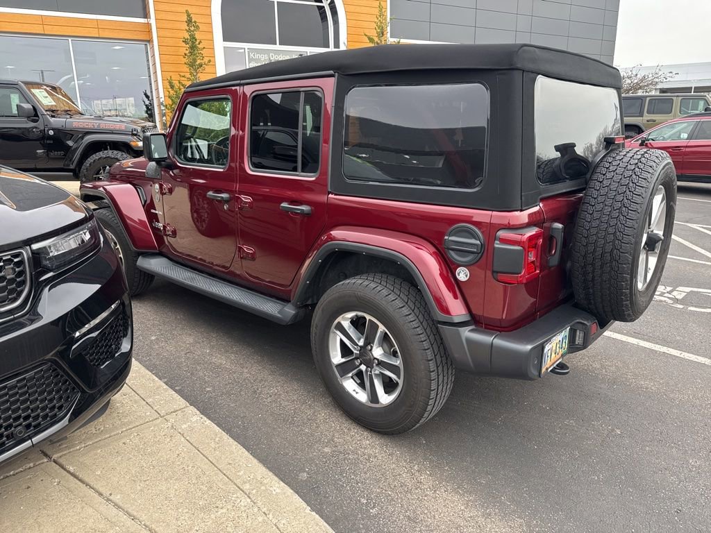 Used 2021 Jeep Wrangler Unlimited Sahara image 4