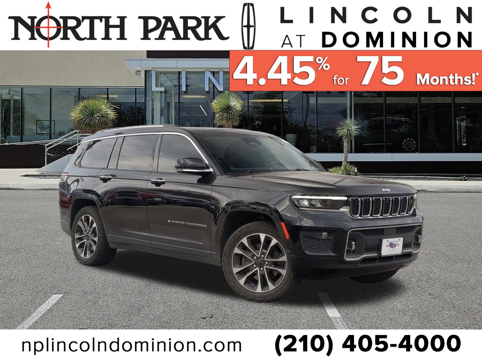 Used 2022 Jeep Grand Cherokee L Overland w/ Advanced Protech Group III image 1