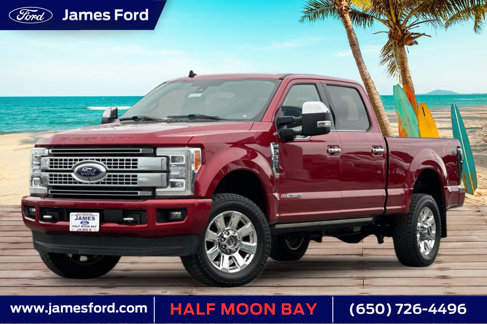 Used 2019 Ford F350 Platinum w/ Platinum Ultimate Package
