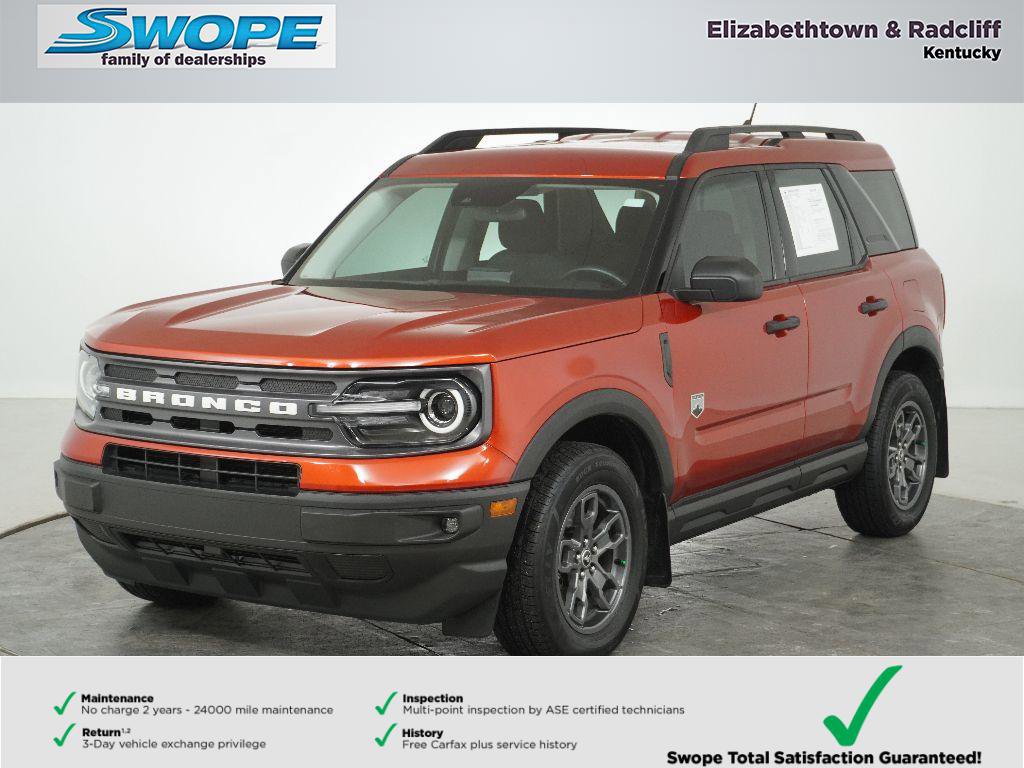 Certified 2023 Ford Bronco Sport Big Bend w/ Convenience Package AWD/4WD image 10