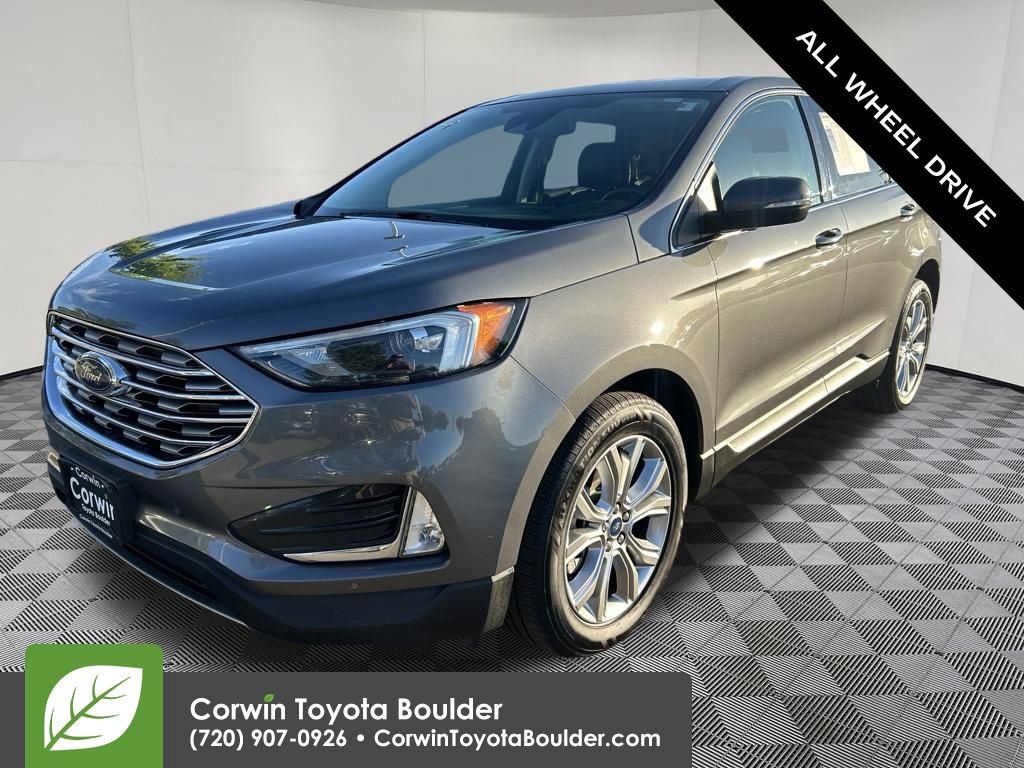 Used 2022 Ford Edge Titanium AWD/4WD image 3